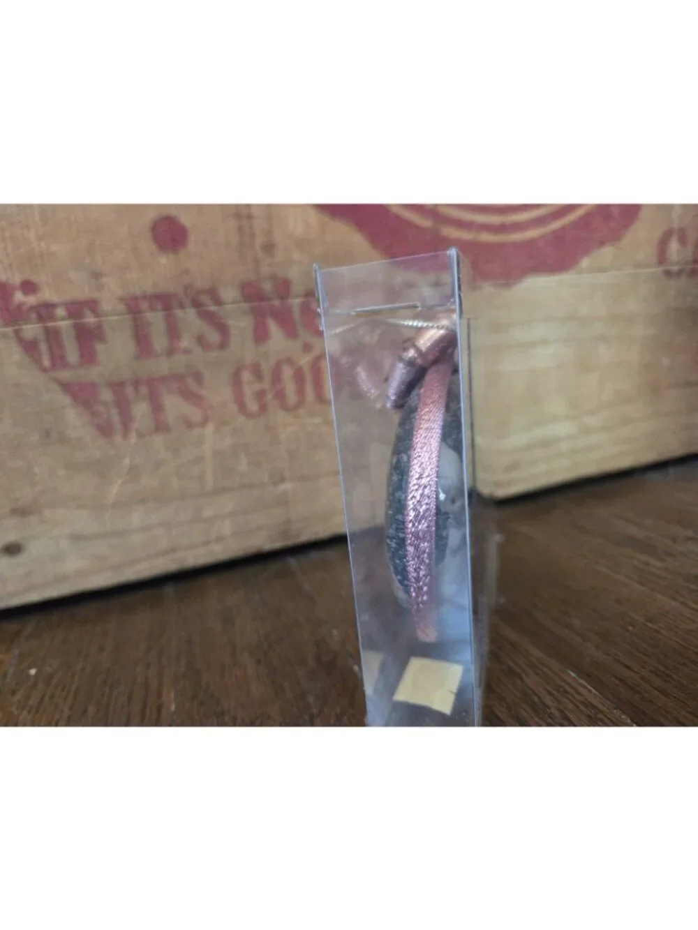 Vtg Precious Moments Family Christmas Story Ornament Oval
